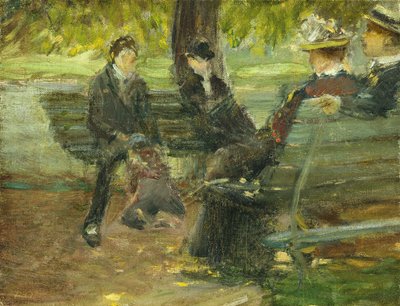 I Parken af Arthur Clifton Goodwin