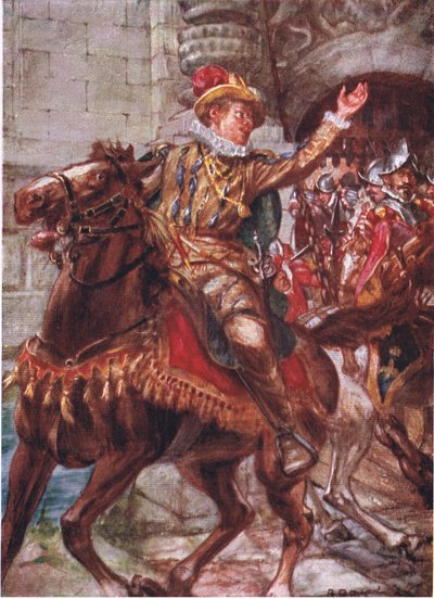 Der er jeres by, mine drenge. Gå og tag det i besiddelse, illustration fra Romance of History: The Netherlands, 1920