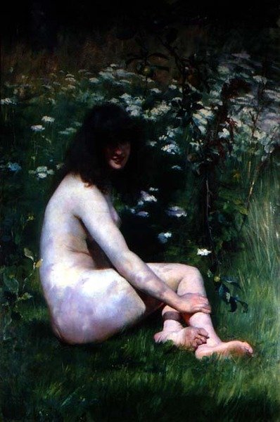 Kunstnerens Hustru af Arthur Drummond