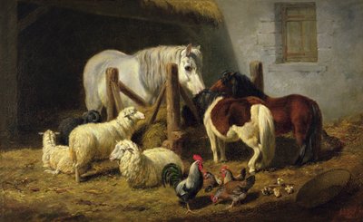 Bondegård af Arthur Fitzwilliam Tait