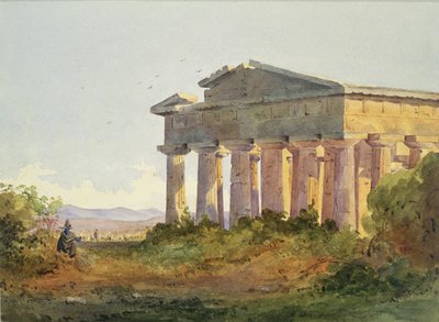 Landskab ved Paestum af Arthur Glennie