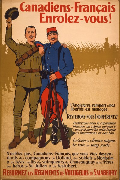 Fransk-canadiere tilmelder sig! af Arthur H. Hider