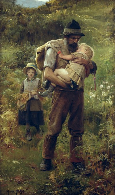 En tung byrde af Arthur Hacker