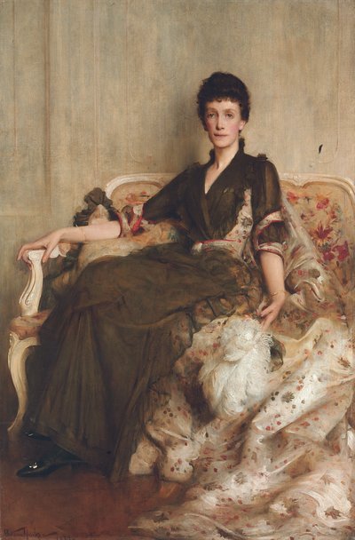 Fru R.E. Hoare, 1889 af Arthur Hacker