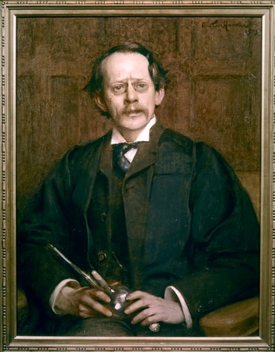Portræt af Sir Joseph John Thomson af Arthur Hacker