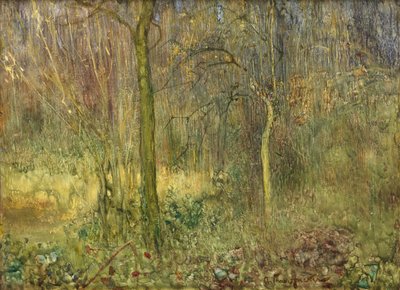 Skovklædt Glade af Arthur Hacker