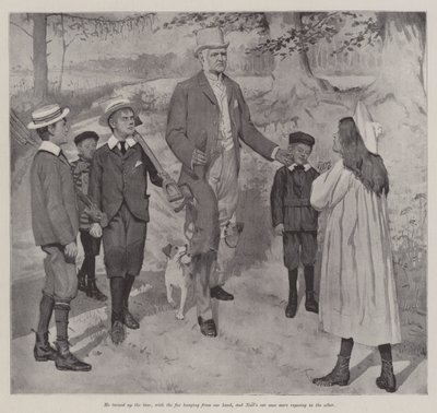 Hunting the Fox, af E Nesbit af Arthur Herbert Buckland