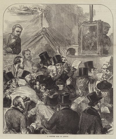 Billedsalg i London af Arthur Hopkins