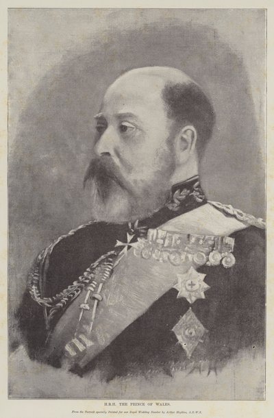 HKH Prinsen af Wales af Arthur Hopkins