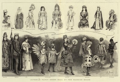 Juvenile Fancy Dress Ball i Mansion House af Arthur Hopkins