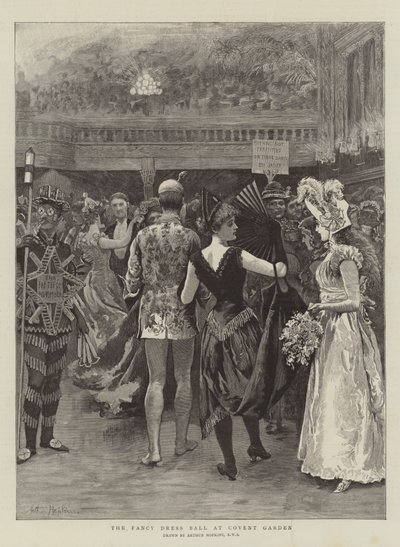 The Fancy Dress Ball i Covent Garden af Arthur Hopkins