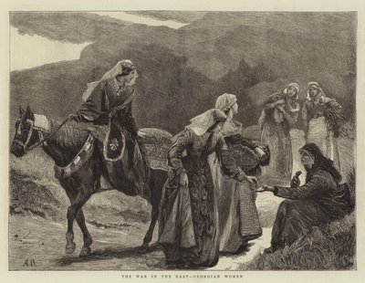 Krigen i øst, georgiske kvinder af Arthur Hopkins