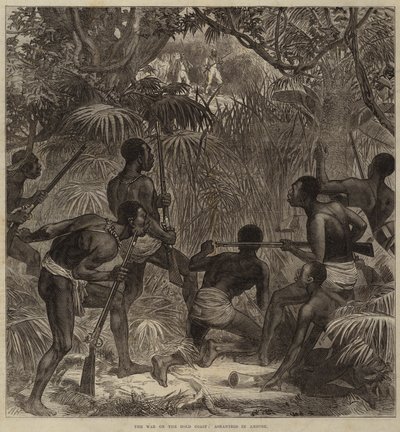 The War on the Gold Coast, Ashantees in Ambush af Arthur Hopkins