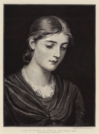 Skønhedstype, nr. XVIII af Arthur Hopkins