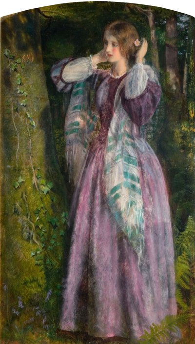 Amy, 1859. af Arthur Hughes