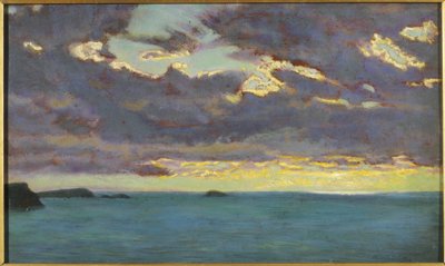 Fra Pentire Point af Arthur Hughes