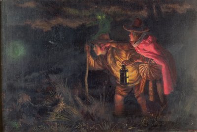 Jack O"Lantern, 1872 af Arthur Hughes