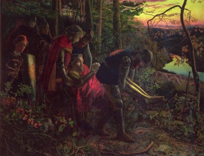 Solridderen c.1859-60 af Arthur Hughes