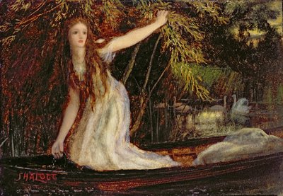 Lady of Shalott af Arthur Hughes