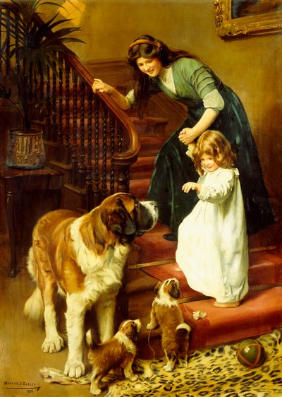 Godnat af Arthur John Elsley