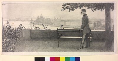 Kejser af Østrig Franz Joseph I af Arthur Lajos Halmi