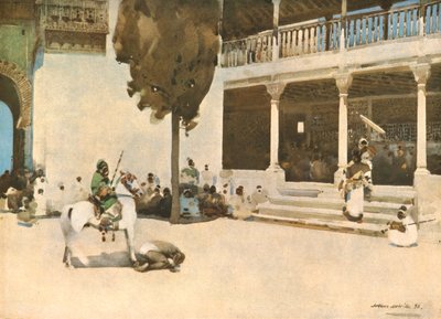 The Captured Spy, 1895, c1930. af Arthur Melville