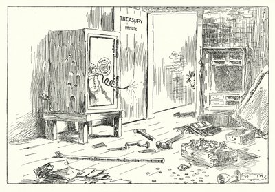 AD 1100, En kongelig indbrudstyv (litografi) af Arthur Moreland