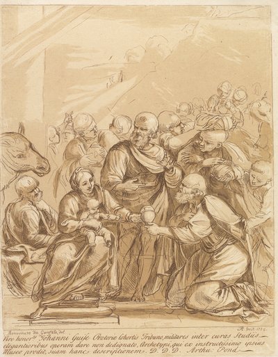 Uden titel: Klassisk scene af Arthur Pond