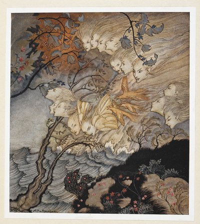 ACT III: Scene II, linje 147 ... og nogle gange en stemme af Arthur Rackham