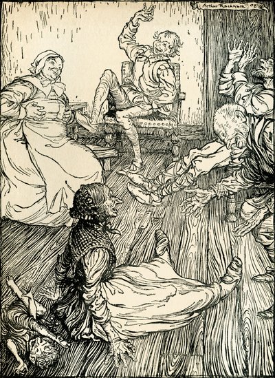 En skærsommernats drøm af Arthur Rackham