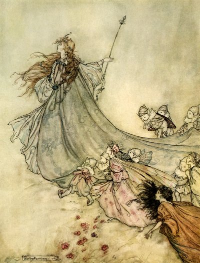 En skærsommernats drøm af Arthur Rackham
