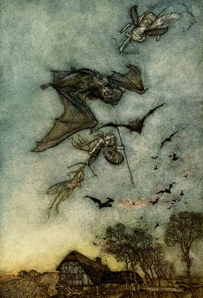 En skærsommernats drøm af Arthur Rackham