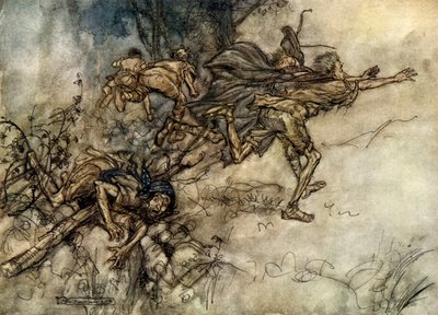 En skærsommernats drøm af Arthur Rackham