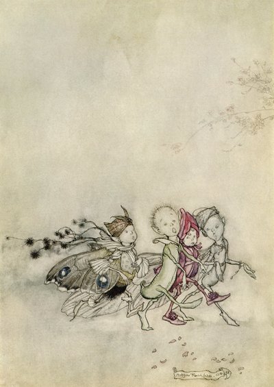 En skærsommernats drøm af Arthur Rackham