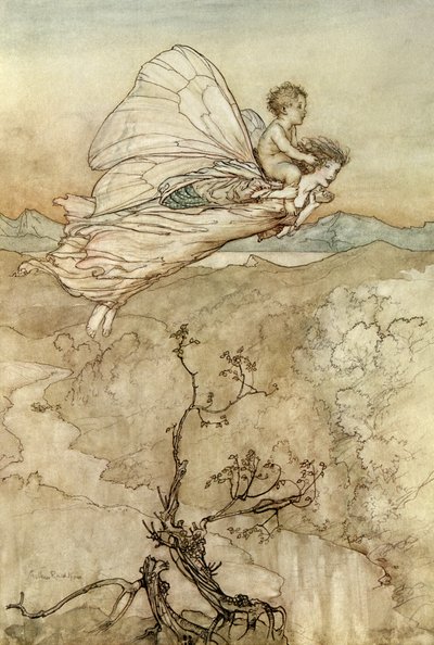 En skærsommernats drøm af Arthur Rackham