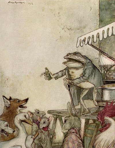 Æsops fabler af Arthur Rackham