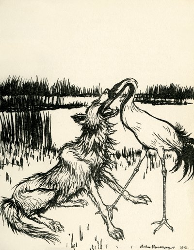 Æsops fabler af Arthur Rackham