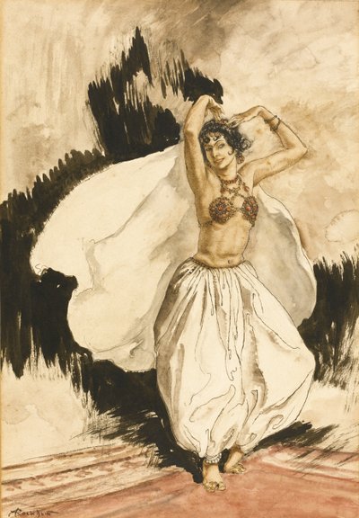 Anitras Dance. Illustration for Peer Gynt by Henrik Ibsen af Arthur Rackham