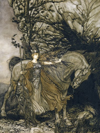 Brunnhilde af Arthur Rackham