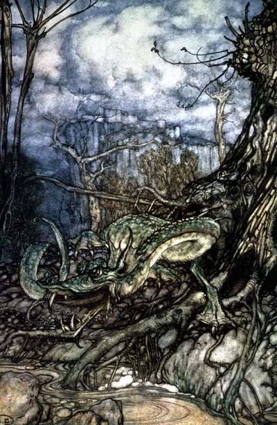 Trække på af Arthur Rackham