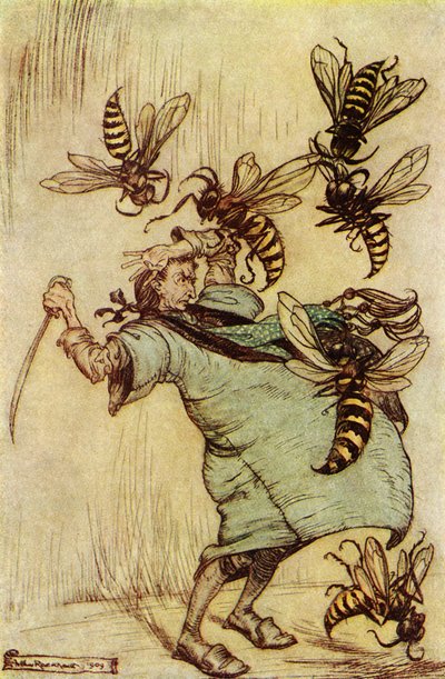 Gullivers rejser af Jonathan Swift af Arthur Rackham