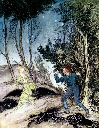 Henrik Ibsen s Peer af Arthur Rackham