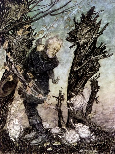 Henrik Ibsen s Peer af Arthur Rackham