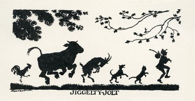 Hvordan Jack gik ud for at søge sin lykke af Arthur Rackham