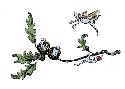 Illustration af Arthur RACKHAM (1867-1939) til Drømmen om en sommernat af William SHAKESPEARE af Arthur Rackham