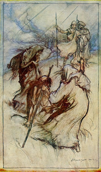 Macbeth af William Shakespeare af Arthur Rackham