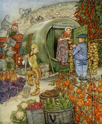 Hr og fru Eddike af Arthur Rackham