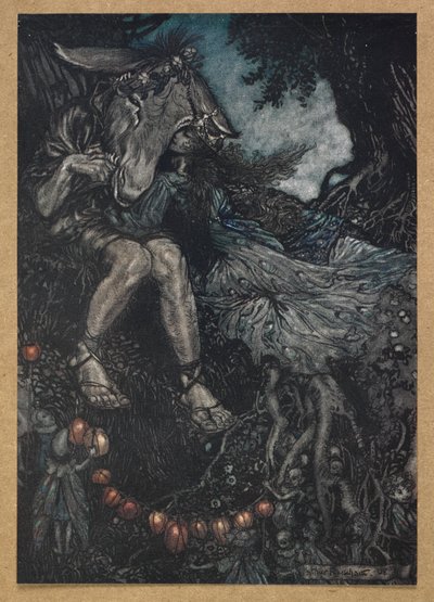 Sov du, så vil jeg vinde dig i mine arme«. Bund og Titania. En scene fra 