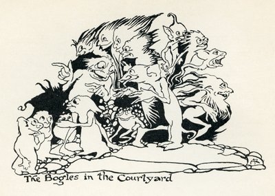 Den gyldne bold af Arthur Rackham