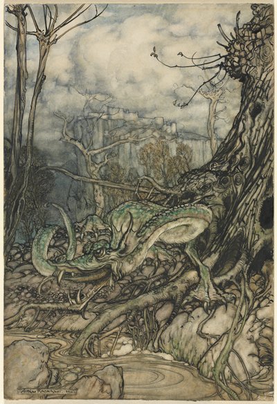 Den Grønne Drage af Arthur Rackham